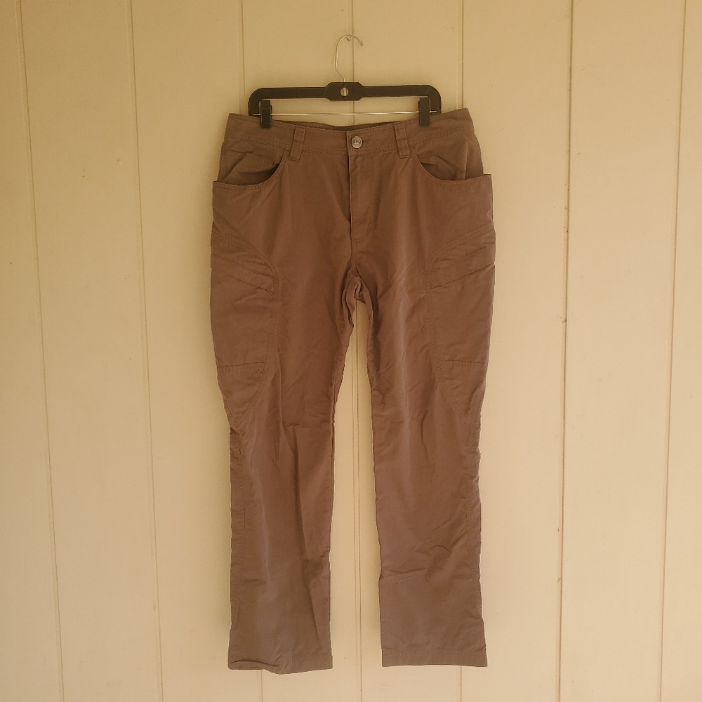 Keen Men's Cargo Pants Brown Sz 36 /32 Gorpcore Hiking Utility Pockets Blokecore